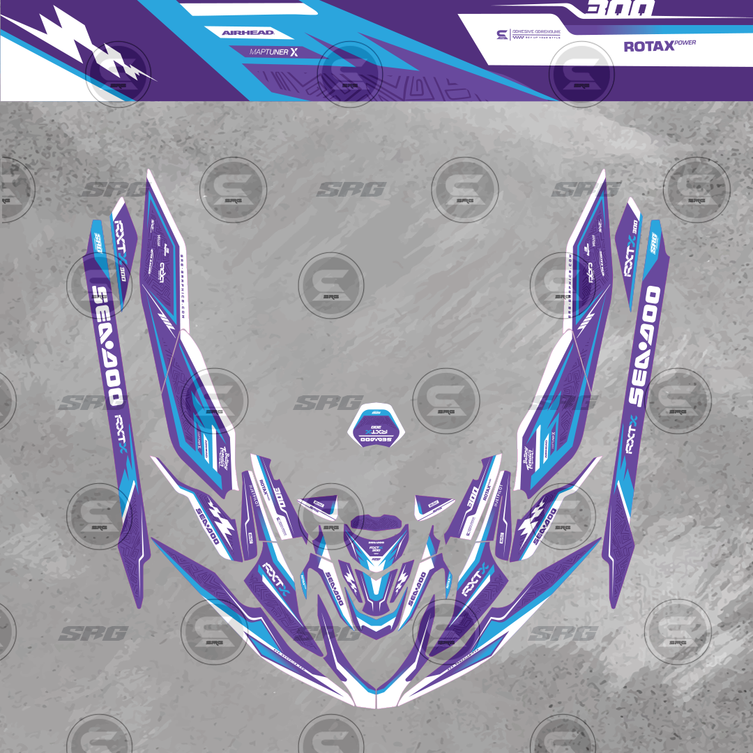 Seadoo RXT300 - GTX300 - Design No.3 A