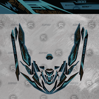 Seadoo RXT300 - GTX300 - Design No.3 B