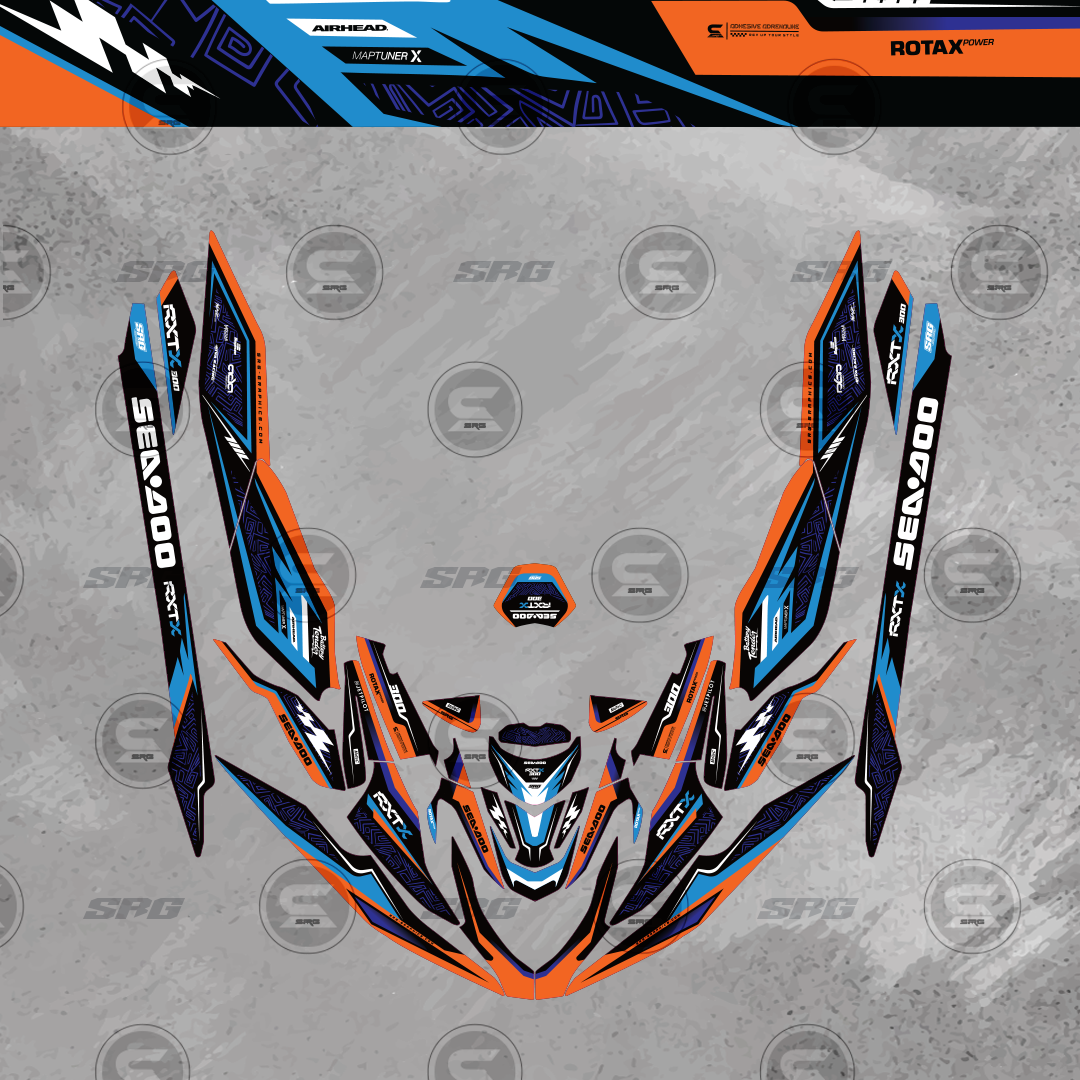Seadoo RXT300 - GTX300 - Design No.3 B