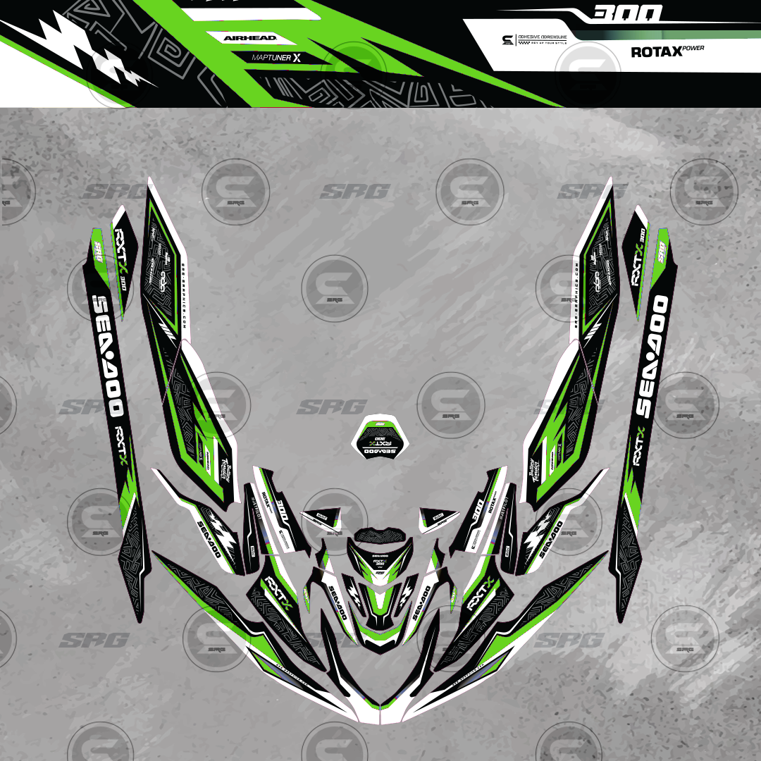 Seadoo RXT300 - GTX300 - Design No.3 B