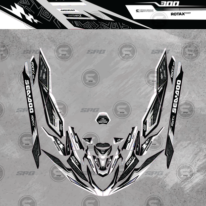 Seadoo RXT300 - GTX300 - Design No.3 B