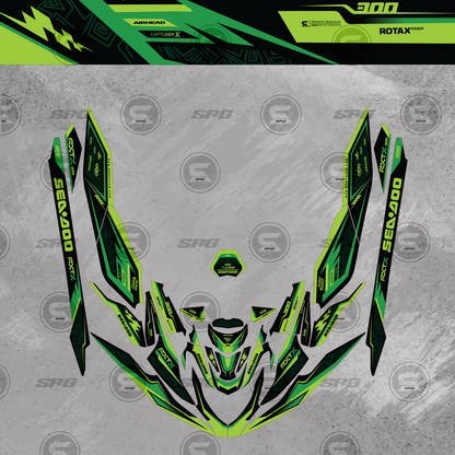 Seadoo RXT300 - GTX300 - Design No.3 A