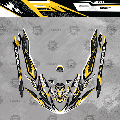 Seadoo RXT300 - GTX300 - Design No.3 A
