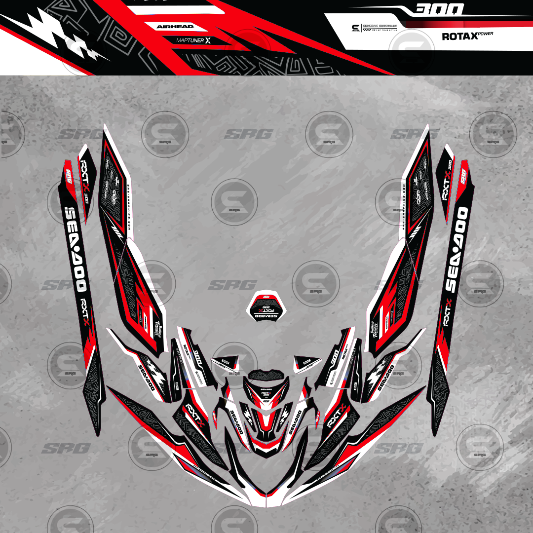 Seadoo RXT300 - GTX300 - Design No.3 A