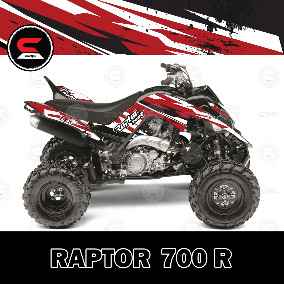 Yamaha ATV RAPTOR 700 2013+ - Design No.4 – SRG UAE