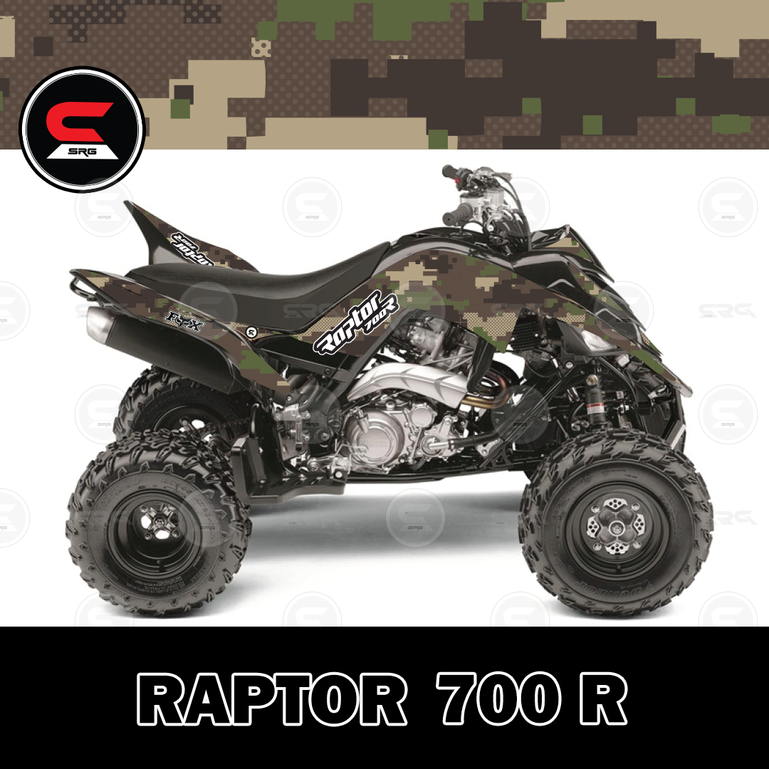 Yamaha ATV RAPTOR 700 2012+ - Patterns 3