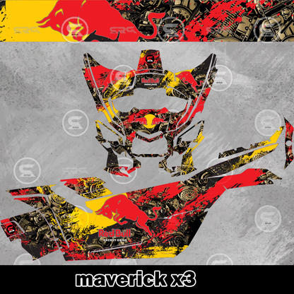 Can Am Maverick X3 UTV - Red Bull Design