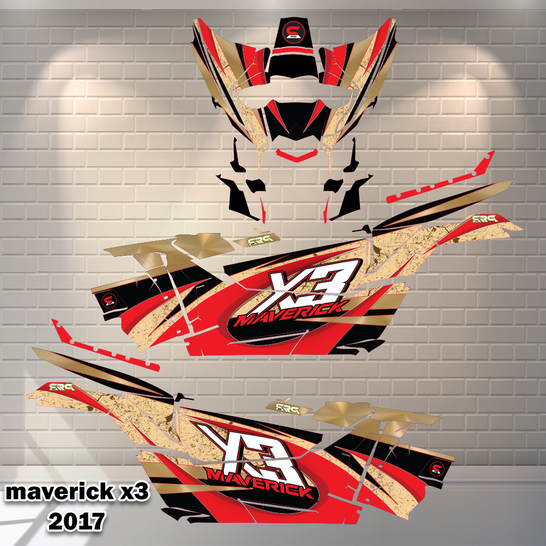 Can Am Maverick X3 UTV - SAND WAVE Design
