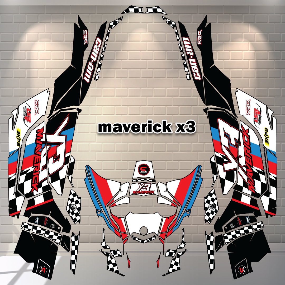Can Am Maverick X3 UTV - RACING Design