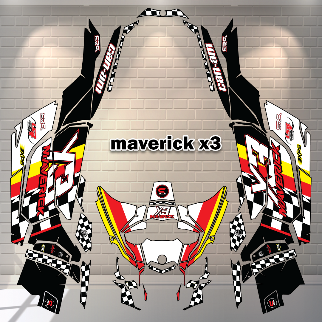 Can Am Maverick X3 UTV - RACING Design