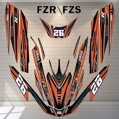 Yamaha FZR / FZS - GLASS