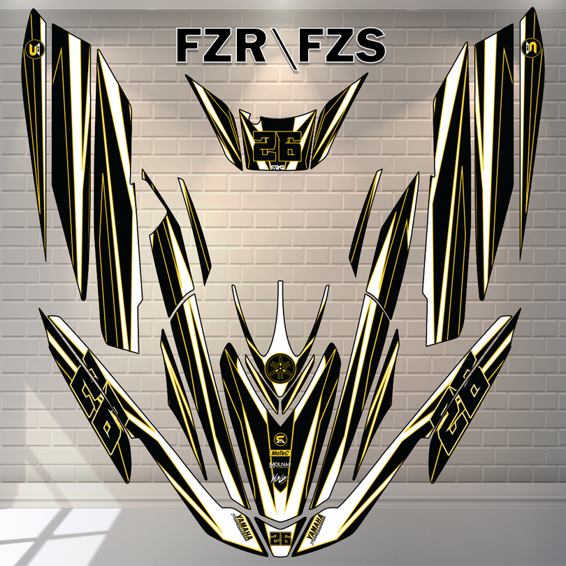 Yamaha FZR / FZS - GLASS