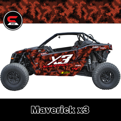 Can Am Maverick X3 UTV - PATTERN Design 2