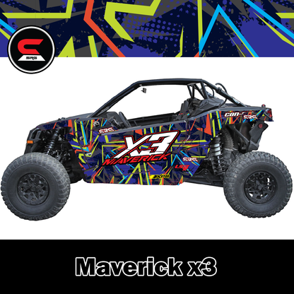 Can Am Maverick X3 UTV - PATTERN Design 1