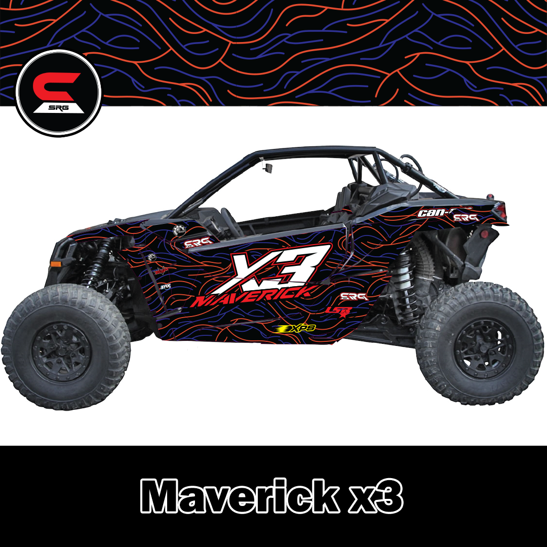 Can Am Maverick X3 UTV - PATTERN Design 1