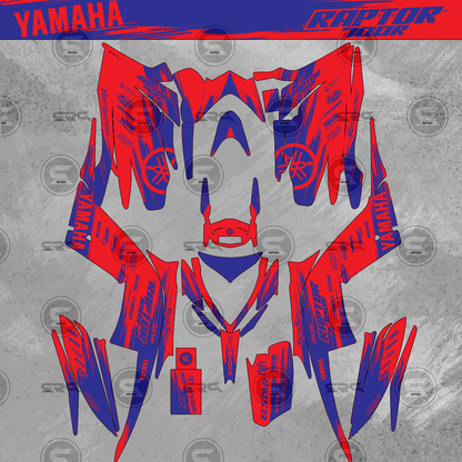 Yamaha ATV RAPTOR 700 2013+ - Design No.8 B