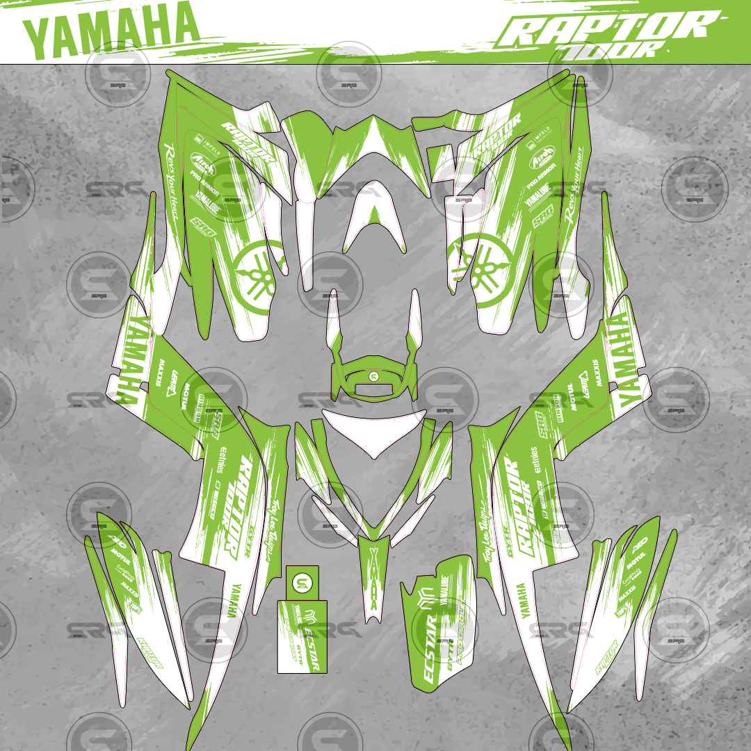 Yamaha ATV RAPTOR 700 2013+ - Design No.8 C